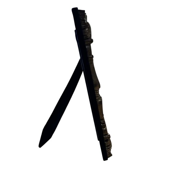 Godinger Silver Plated Photo Picture Frame 5X7 Baroque Ornate 80s Vintage Luxury - Picture 3 of 15